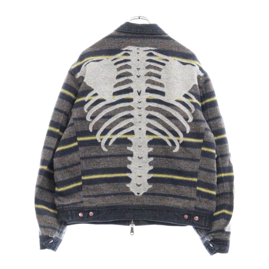 KAPITAL キャピタル 23SS ボーンライニングリバーシブルジップ KAPITAL キャピタル 23SS ボーンライニングリバーシブルジップ