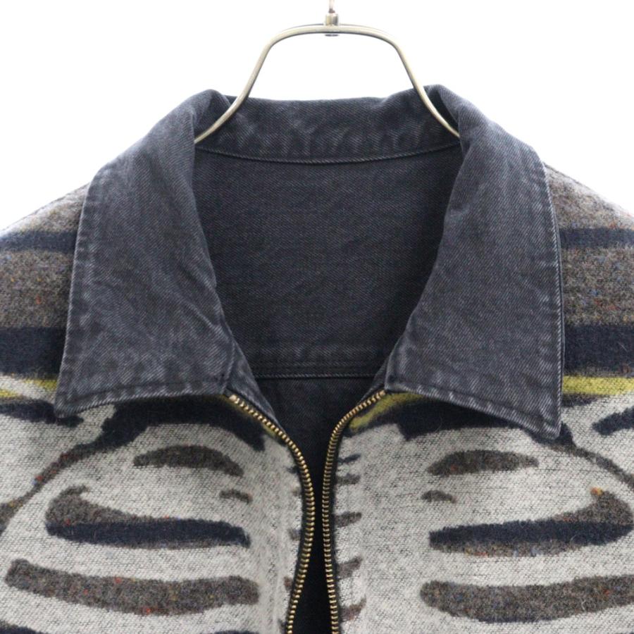 KAPITAL キャピタル 23SS ボーンライニングリバーシブルジップ KAPITAL キャピタル 23SS ボーンライニングリバーシブルジップ