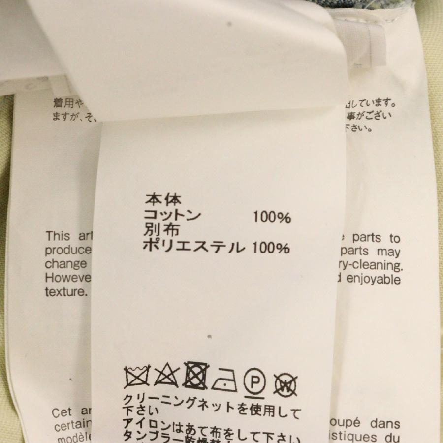 sacai（サカイ） 21SS 再構築 切替 デニムラップスカート インディゴ
