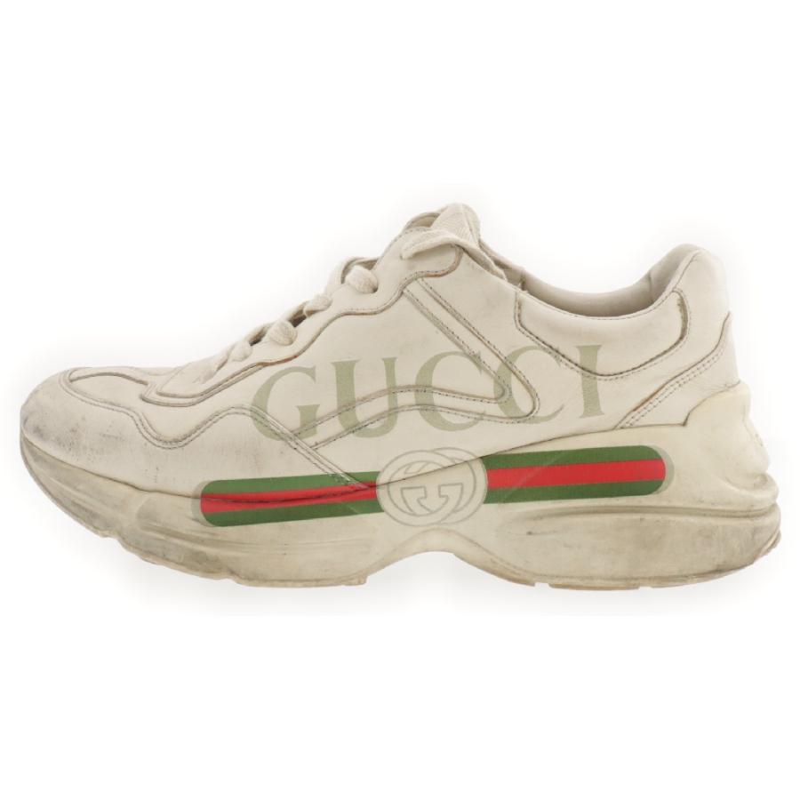 GUCCI グッチ GGロゴ ローカット ダッドスニーカー ホワイト 500877 