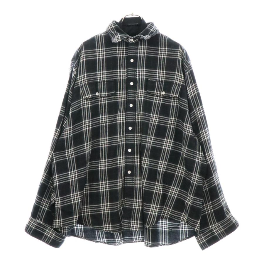BALENCIAGA バレンシアガ 22SS ドッキングチェック柄 BALENCIAGA バレンシアガ 22SS ドッキングチェック柄