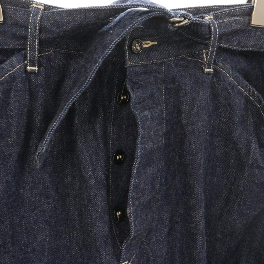 COMOLI（コモリ） 22SS ベルテッド ワイド テーパード デニムパンツ