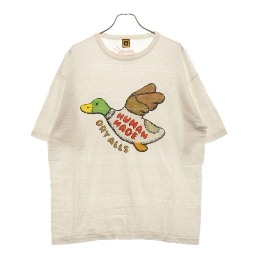 HUMAN MADE ヒューマンメイド ×KAWS DRYALLS T-Shirt #2 カウズ ロゴ 