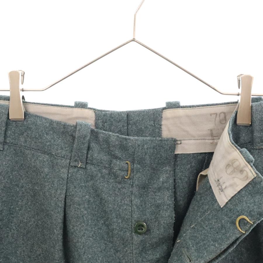 VINTAGE ヴィンテージ 70S スイス軍 サイドライン ウールパンツ VINTAGE ヴィンテージ 70S スイス軍 サイドライン ウールパンツ