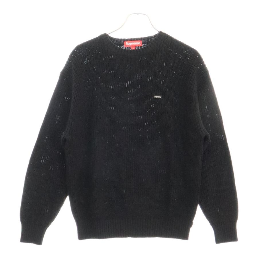【即完売品✨】シュプリーム スモールボックスロゴ ニット セーター 黒 XL Supreme SUPREME シュプリーム 20AW Small Box Logo Sweater