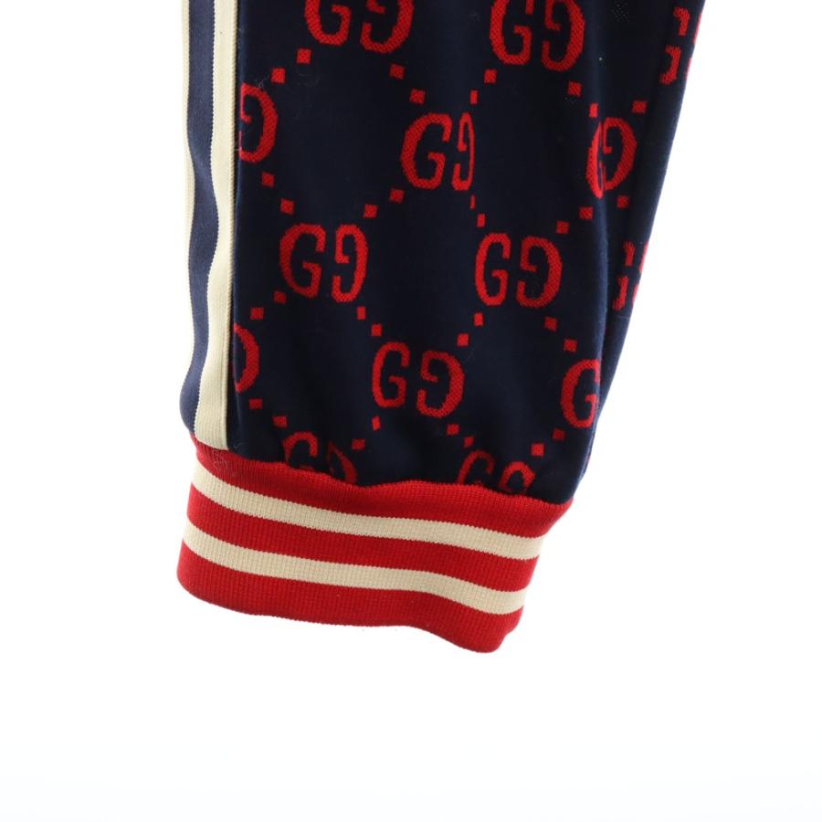 GUCCI グッチ 18SS GGジャカードスウェットテクニカルパンツ サイド 