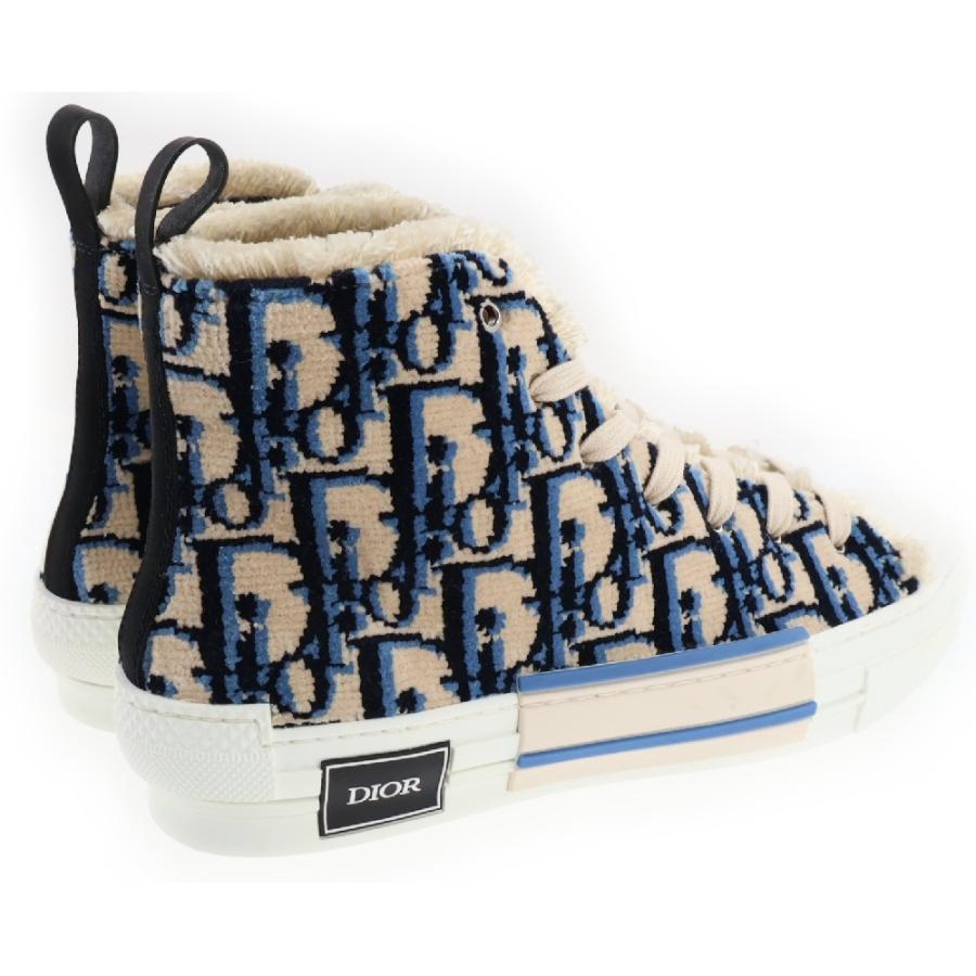 【極美品✨】ディオール ハイカットスニーカー B23 オブリーク コラボ 紫 DIOR ディオール B23 ハイトップ タペストリー オブリーク総柄