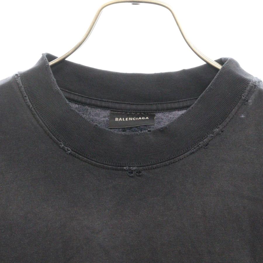 BALENCIAGA バレンシアガ 23SS Tape Type T-Shirt テープロゴ ダメージ 
