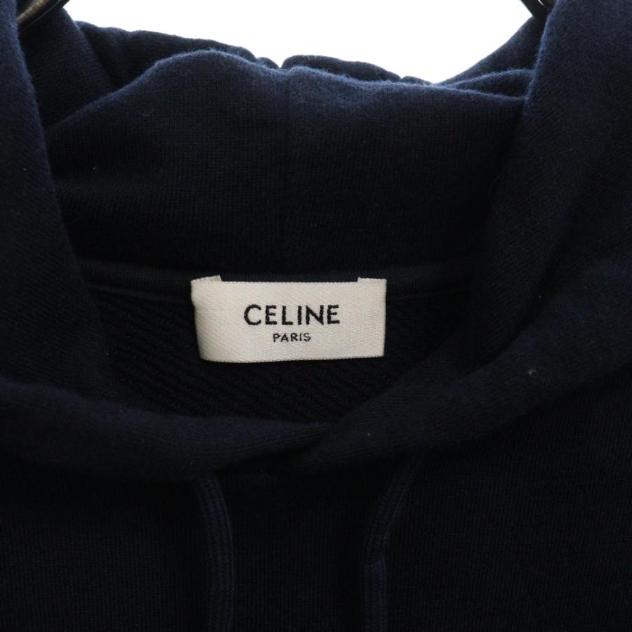 CELINE（セリーヌ） 21AW SULKY SWEATHOODIE カシミヤ混 サルキー ロゴ