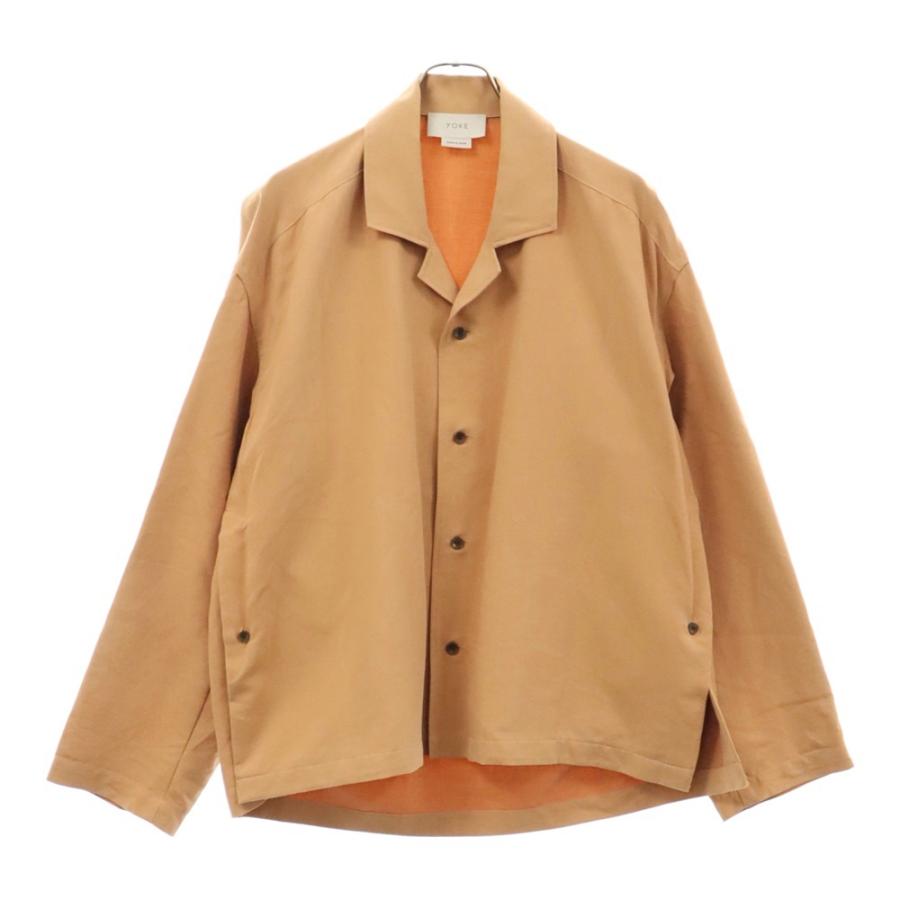 YOKE ヨーク 19SS WIDE OPEN COLLAR LS SHIRT ワイド オープン YOKE ヨーク 19SS WIDE OPEN COLLAR LS SHIRT ワイド オープン