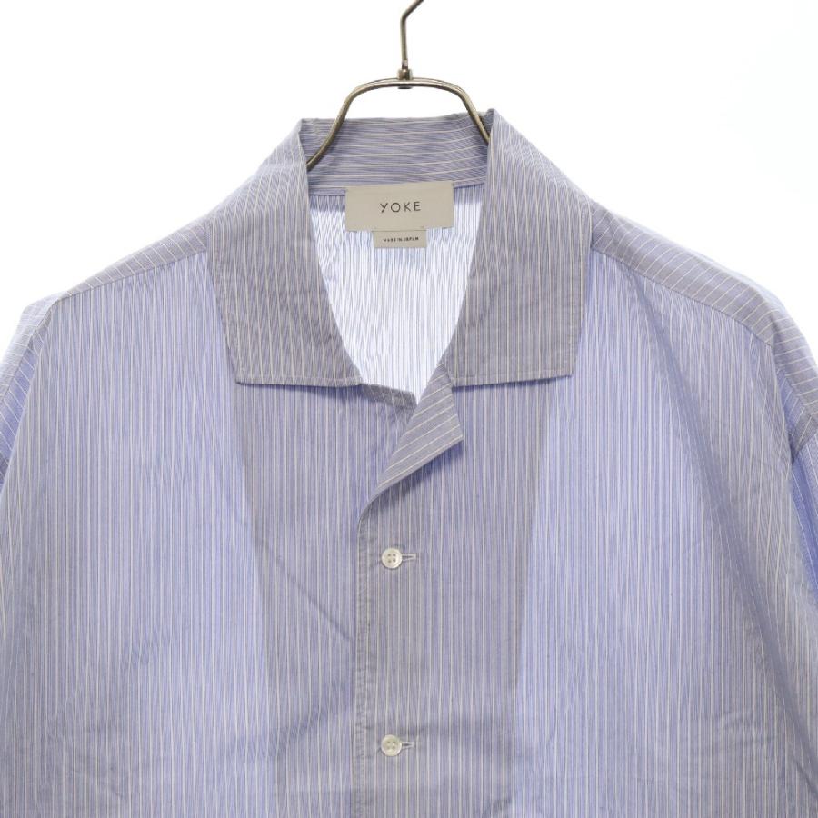 YOKE ヨーク WIDE SHIRT BLOUSON ワイド ブルゾン オープン YOKE ヨーク WIDE SHIRT BLOUSON ワイド ブルゾン オープン