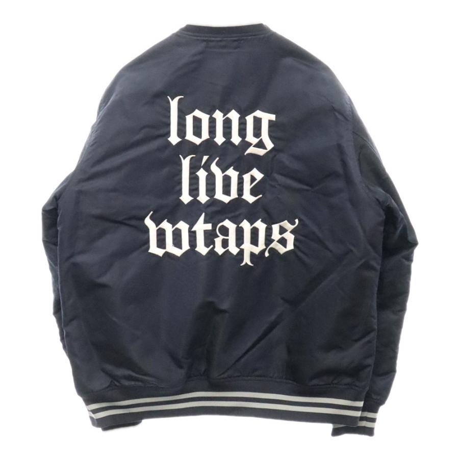 WTAPS ダブルタップス 18SS BENCH JACKET バック刺繍 ベンチ ナイロン 