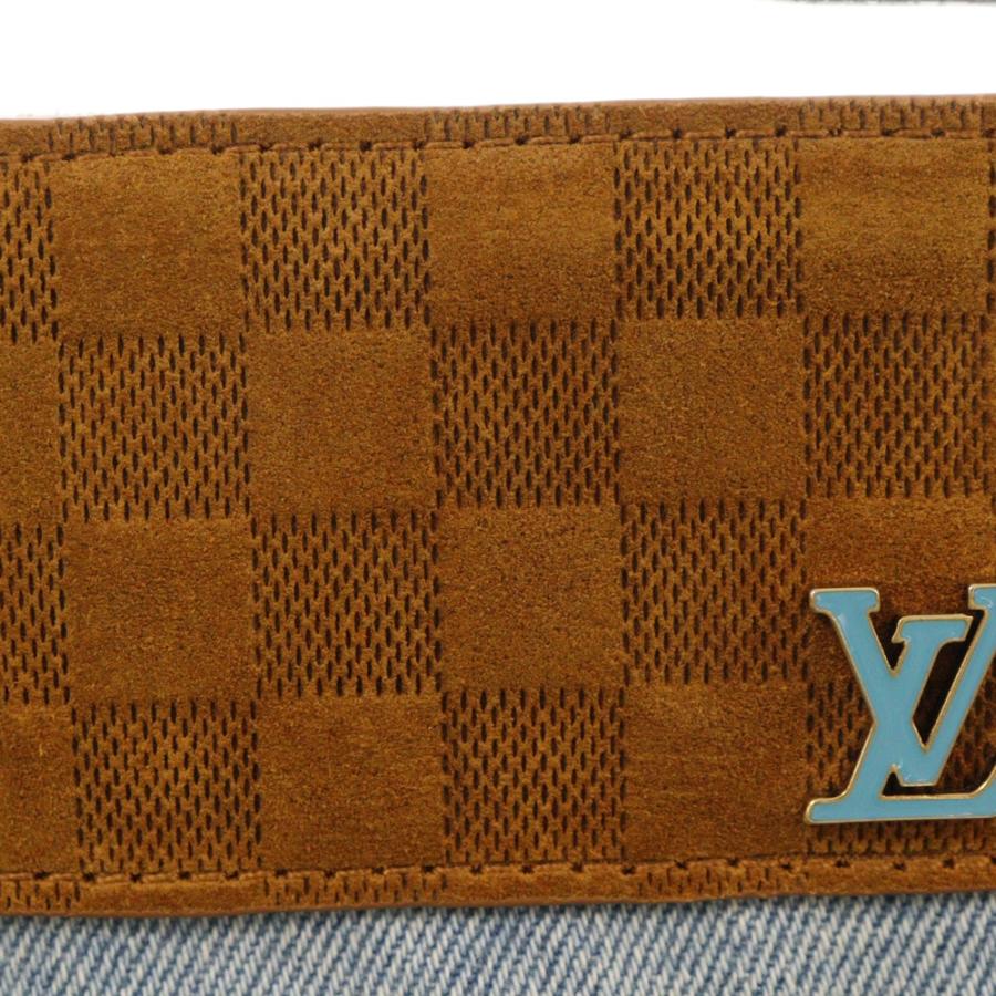 LOUIS VUITTON ルイヴィトン 24AW ターコイズ装飾 ブーツカット LOUIS VUITTON ルイヴィトン 24AW ターコイズ装飾 ブーツカット