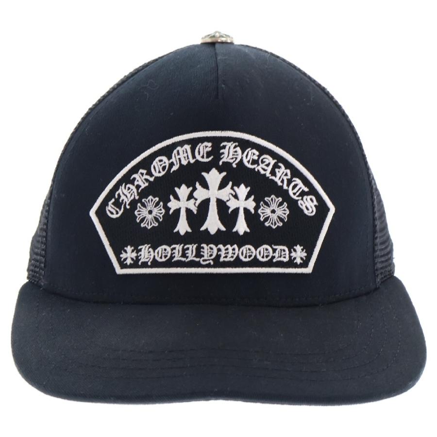 クロムハーツ TRUCKER CAP トラッカーキャップ セメタリークロス刺繍 