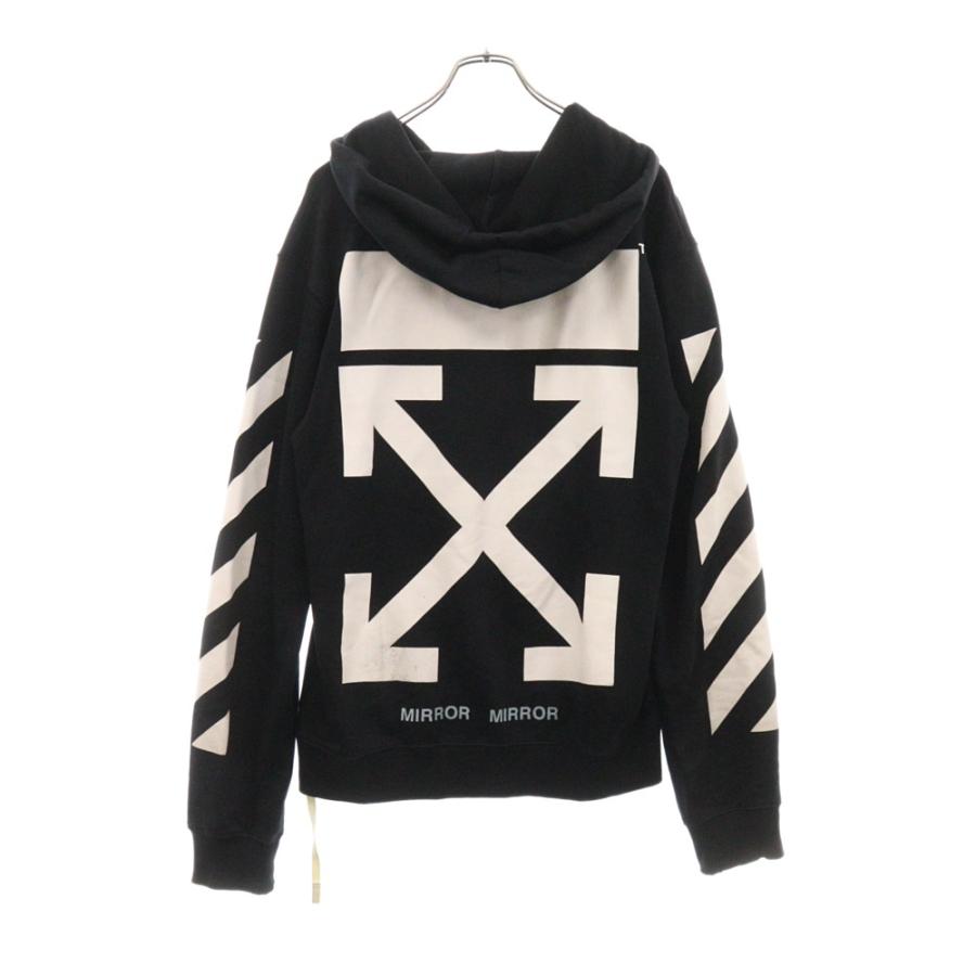 17SS Off-White MIRROR MIRROR ロゴ プリント OFF-WHITE オフホワイト 17SS MIRROR プリント スウェット プル