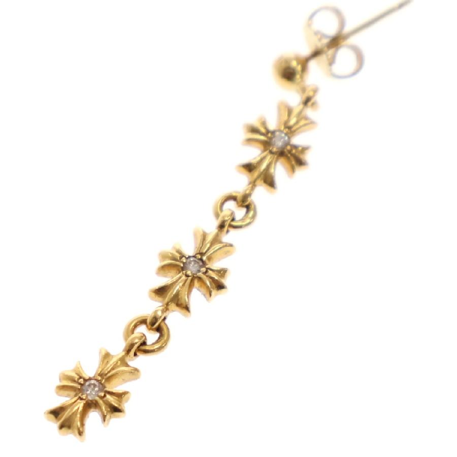 CHROME HEARTS クロムハーツ 22K TINY E CH PLS 3DIA タイニーE CHROME HEARTS クロムハーツ 22K TINY E CH PLS 3DIA タイニーE