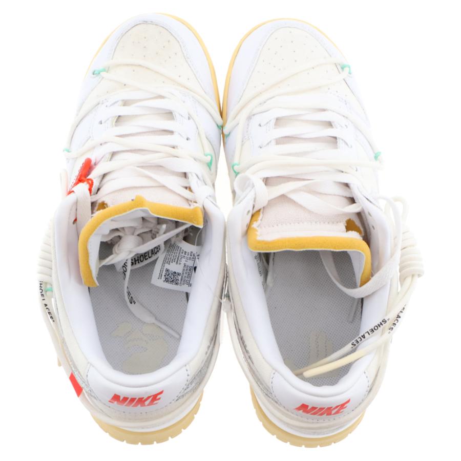NIKE ナイキ × OFF-WHITE DUNK LOW 1 OF 50 WHITE 1 オフホワイト 