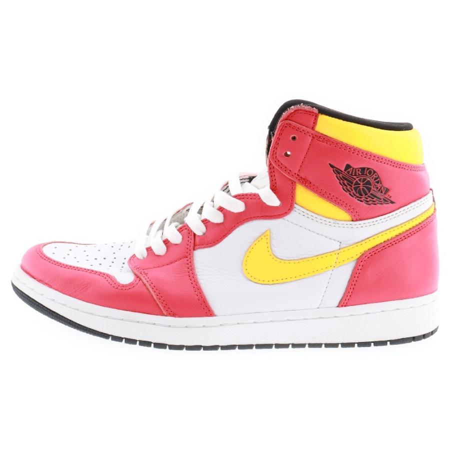 NIKE ナイキ AIR JORDAN 1 エアジョーダン1 ライトフュージョン レッド 