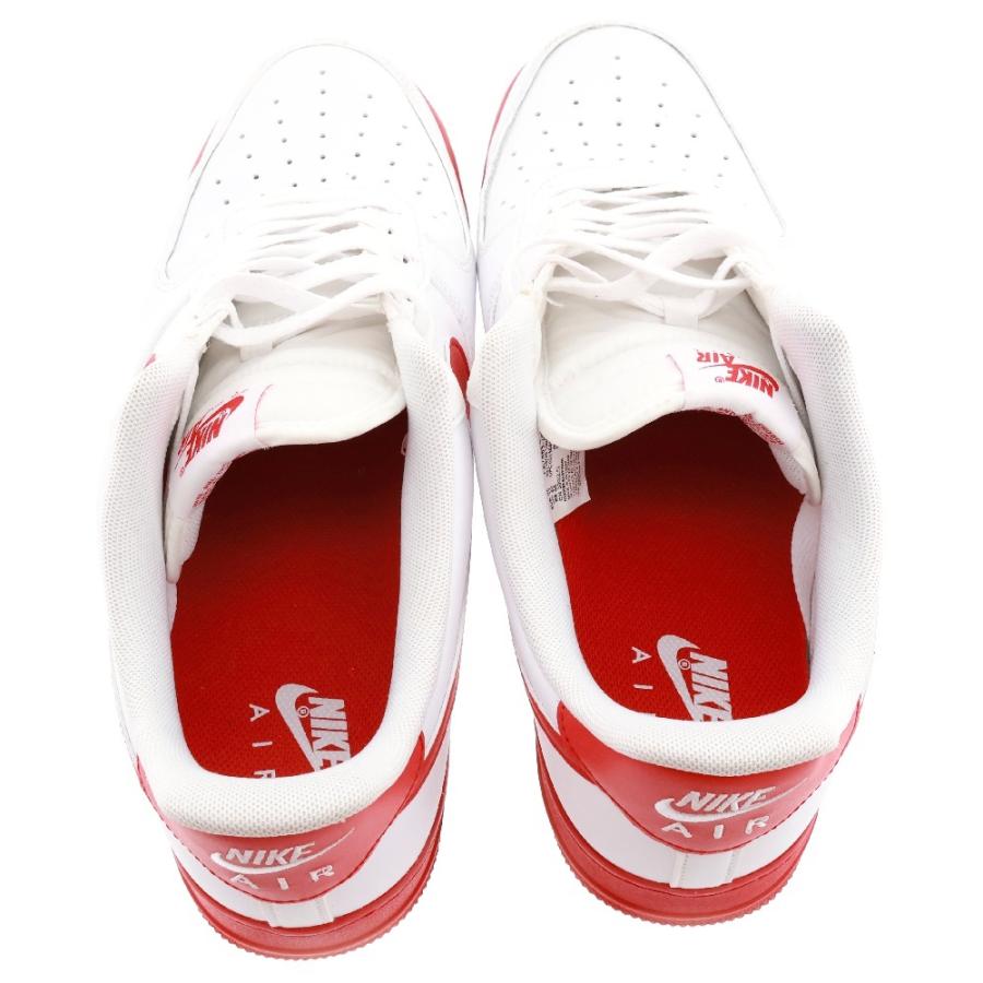 NIKE ナイキ AIR FORCE 1 エアフォース ロー ホワイトレッドソール 