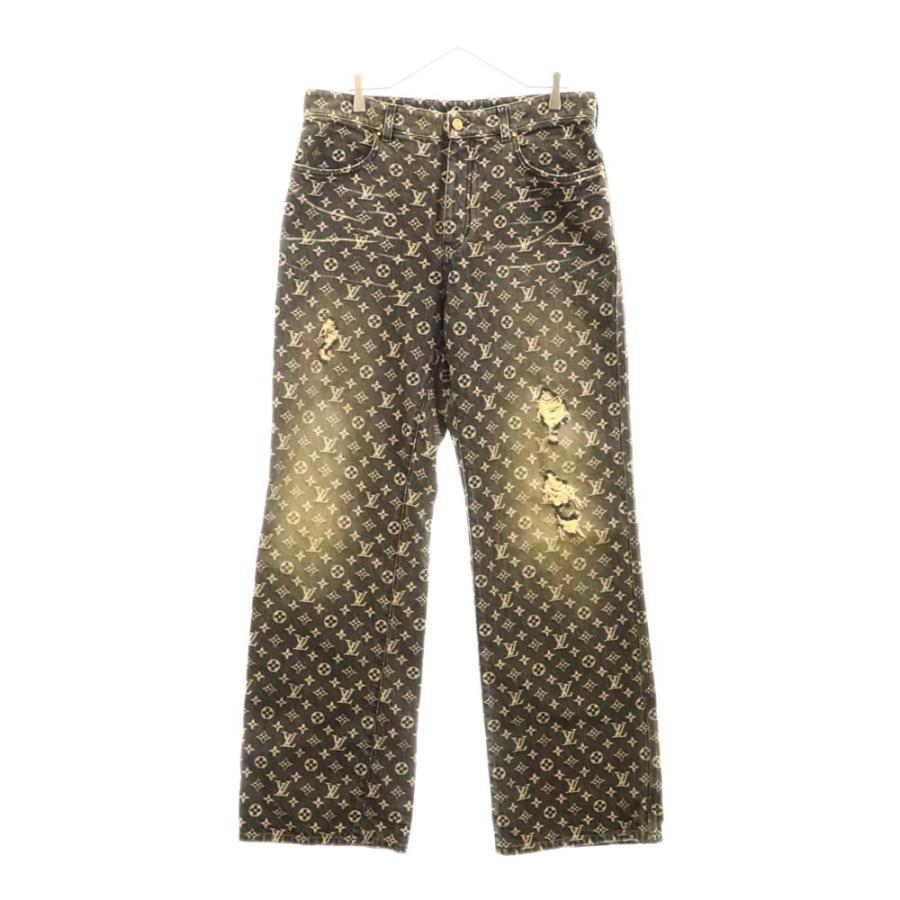 LOUIS VUITTON ルイヴィトン 22AW Monogram Jacquard Baggy Pant 
