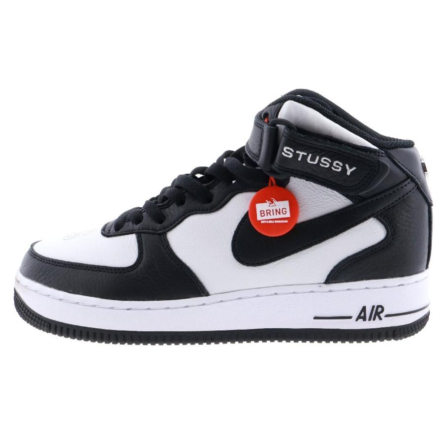 ナイキ ×STUSSY AIR FORCE1 ステューシー エアフォース1 ミッドカット 