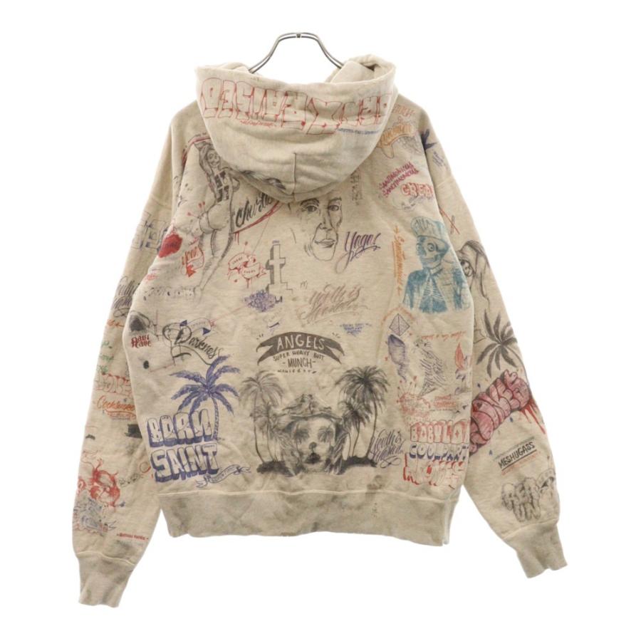 セントマイケル 24SS ×BACKBONE BR_HOODIE LA バックボーン