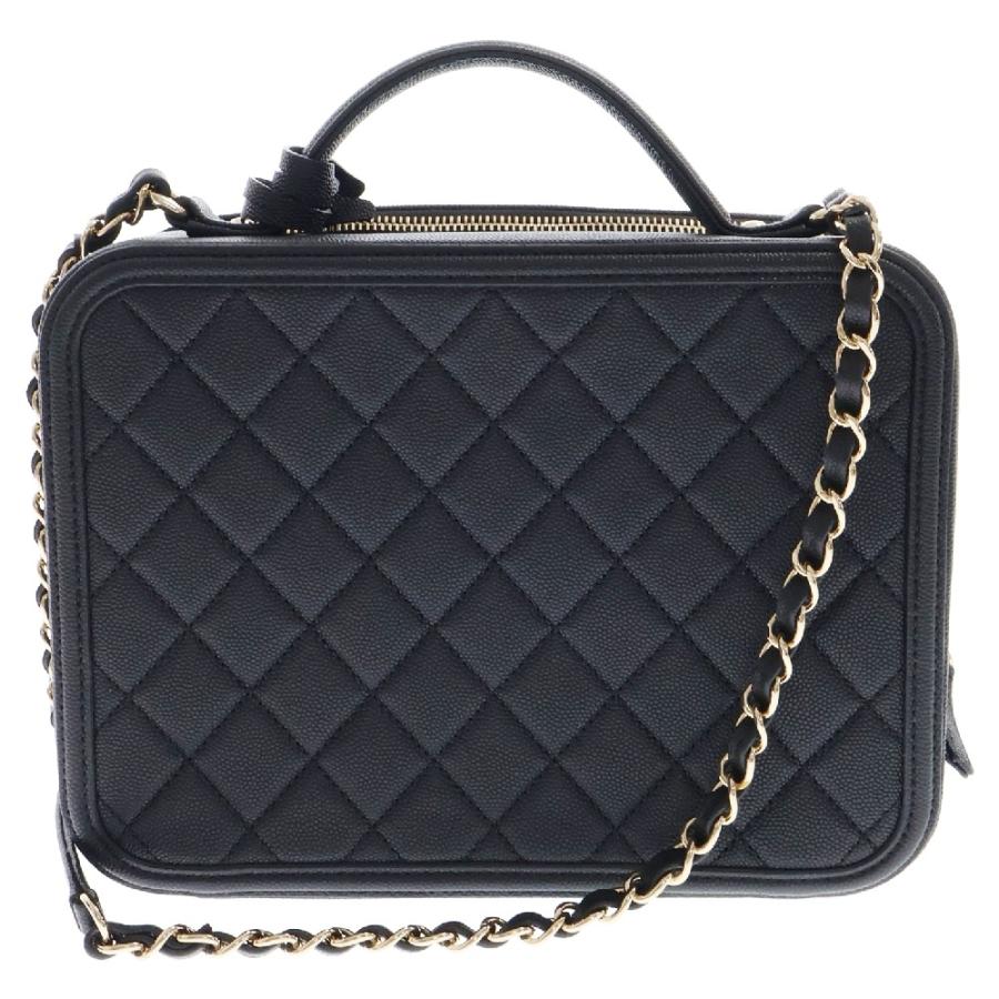 CHANEL（シャネル） CC フィリグリー キャビアスキン マトラッセ