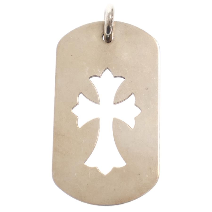 CHROME HEARTS (クロムハーツ) D TAG LRG TNY CRS カットアウト  