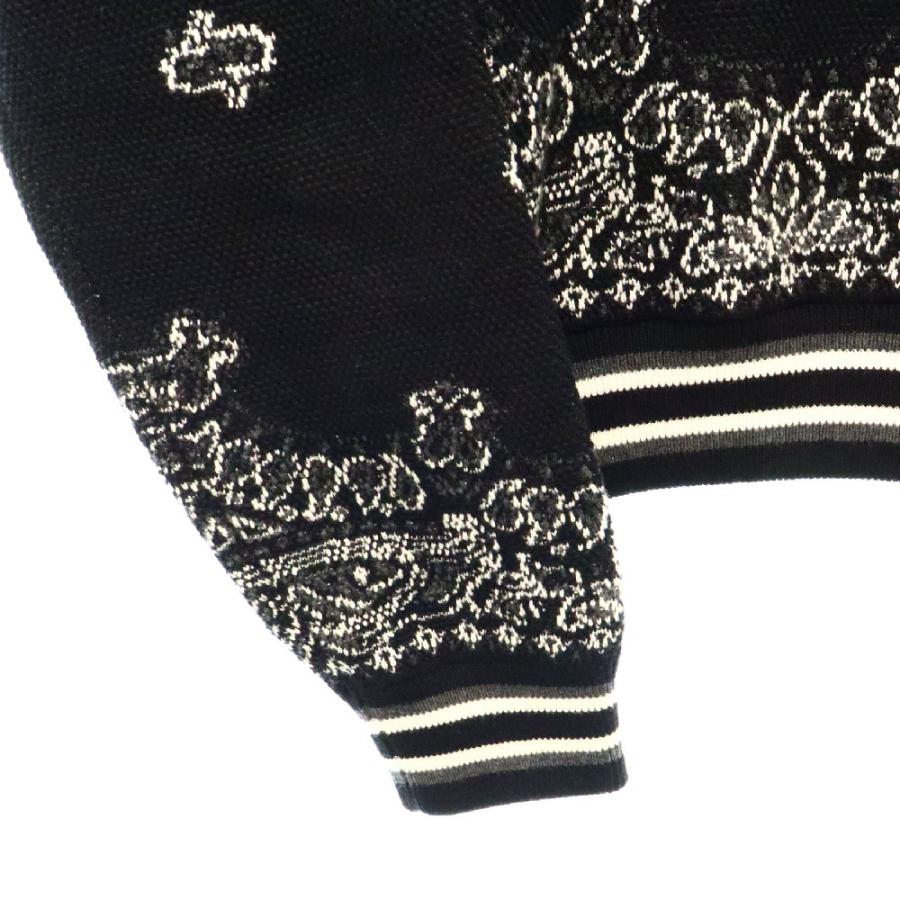 AMIRI ロゴ ペイズリー サーマル スウェット パーカー ブラック AMIRI ロゴ ペイズリー サーマル スウェット パーカー ブラック AMIRI