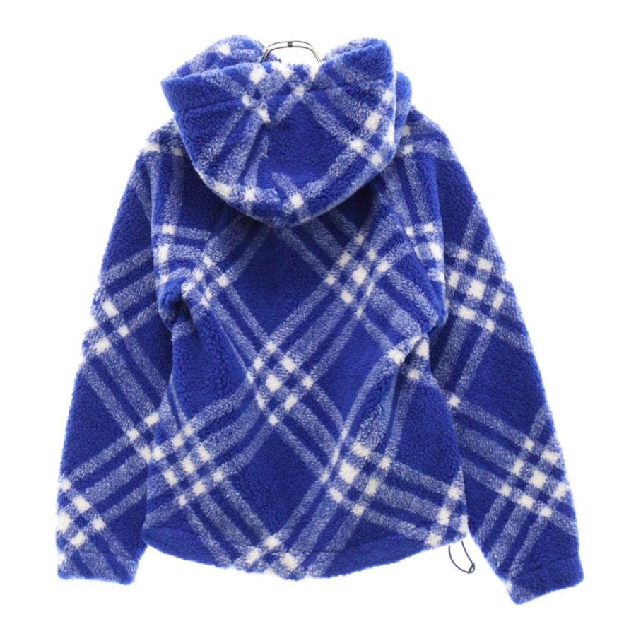 BURBERRY バーバリー Check Fleece Pullover Parka チェック柄 BURBERRY バーバリー Check Fleece Pullover Parka チェック柄
