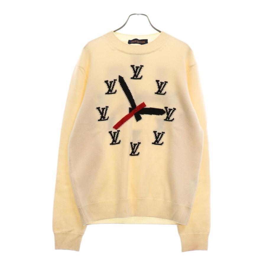 LOUIS VUITTON ルイヴィトン 21SS クロック インタルシア ニット LOUIS VUITTON ルイヴィトン 21SS クロック インタルシア ニット