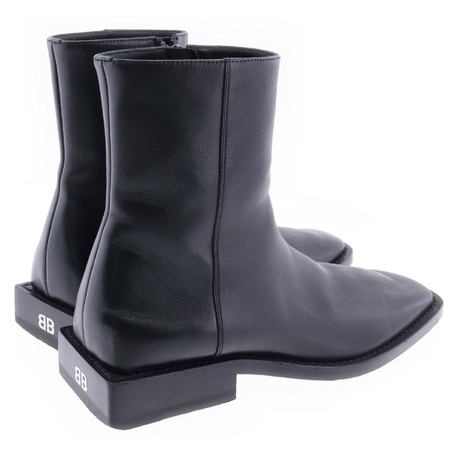 BALENCIAGA バレンシアガ BB LOGO SIDEZIP BOOTS 616349 BBロゴ 