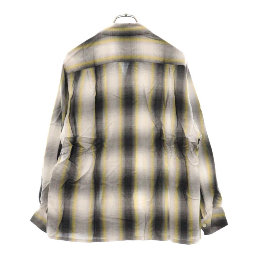 WACKO MARIA ワコマリア 22AW オンブレチェック オープンカラー WACKO MARIA ワコマリア 22AW オンブレチェック オープンカラー
