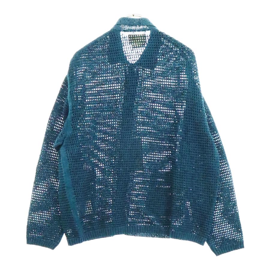 YOKE ヨーク 24SS MESH KNITTED BUTTONED CARDIGAN メッシュ YOKE ヨーク 24SS MESH KNITTED BUTTONED CARDIGAN メッシュ