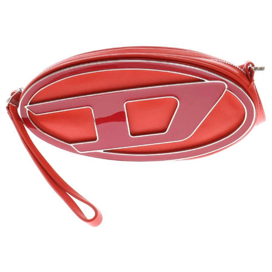 DIESEL ディーゼル CROSS BODYBAG ロゴプレート レザークロスボディ  