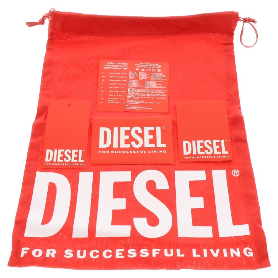 DIESEL ディーゼル CROSS BODYBAG ロゴプレート レザークロスボディ  