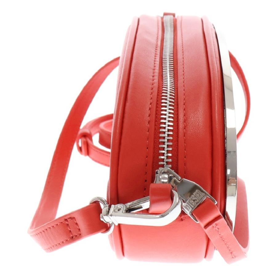 DIESEL（ディーゼル） CROSS BODYBAG ロゴプレート レザークロスボディ