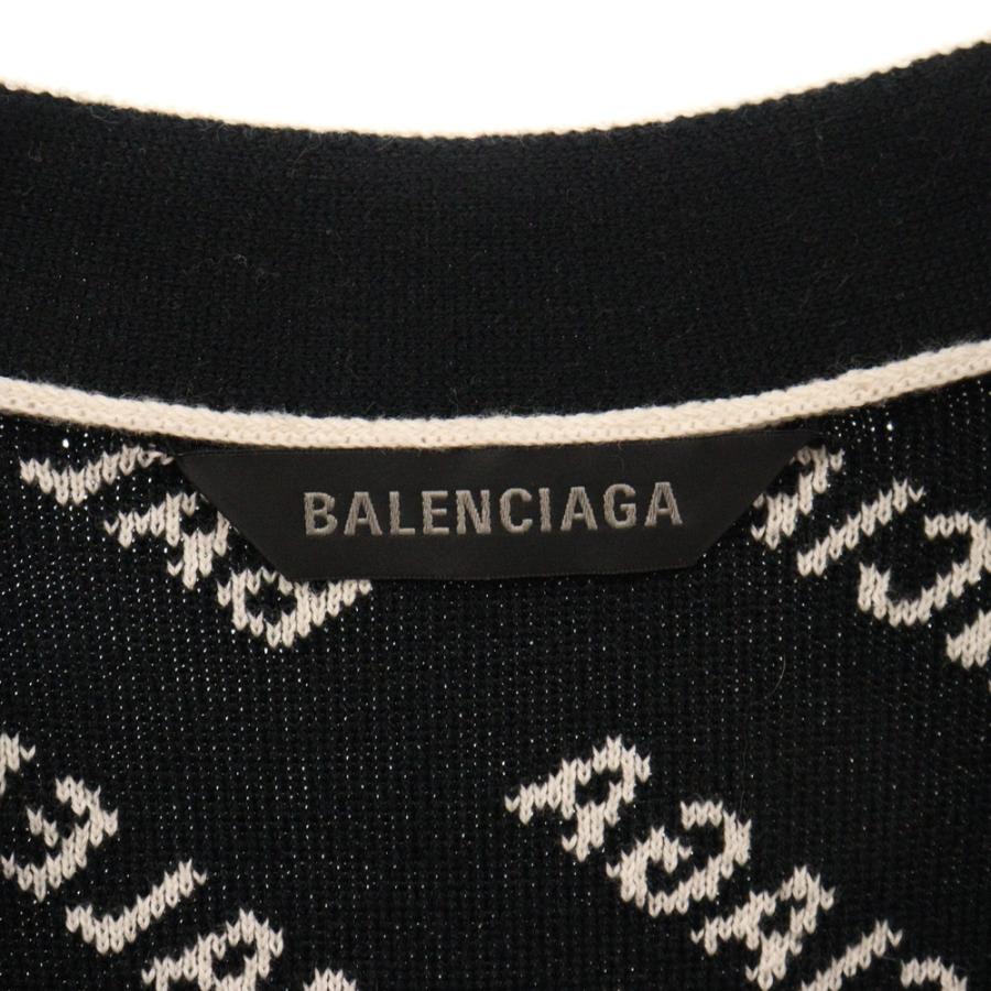 BALENCIAGA バレンシアガ 22SS Allover Logo Cardigan オール BALENCIAGA バレンシアガ 22SS Allover Logo Cardigan オール