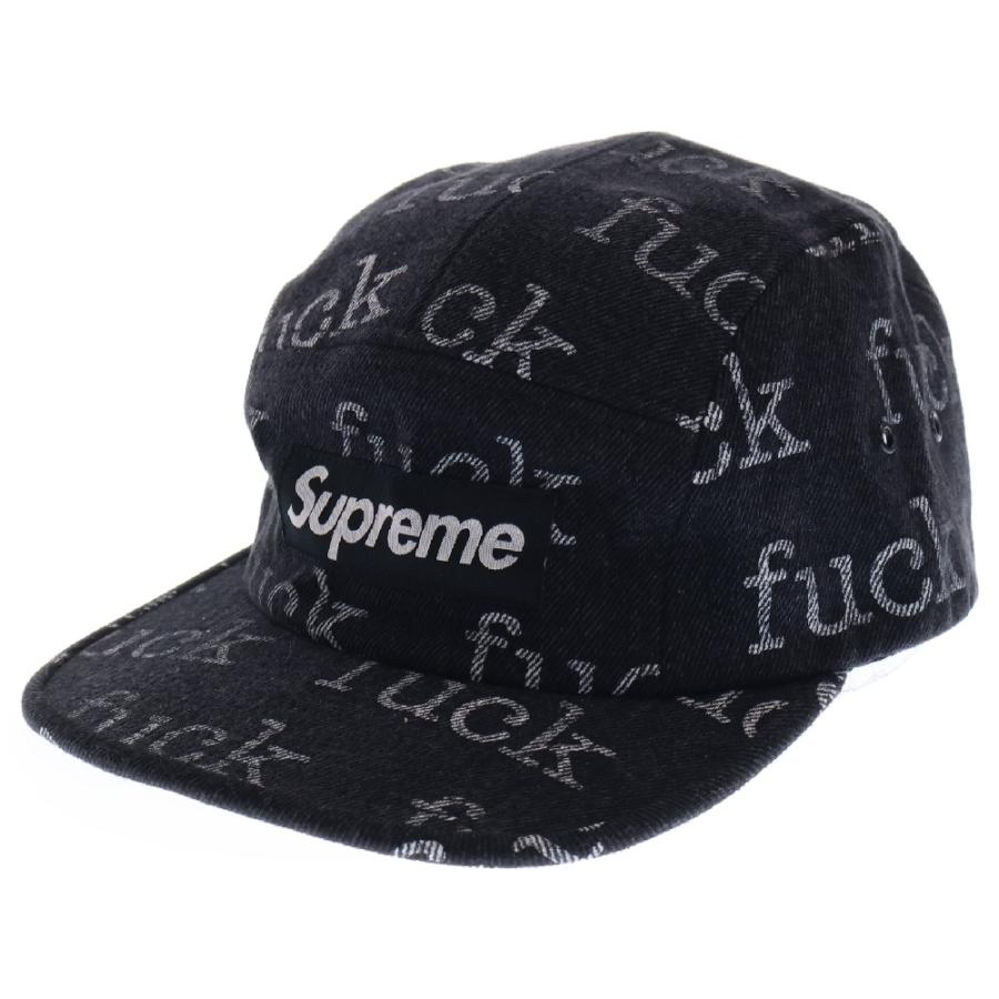 Supreme SUPREME シュプリーム 13SS Fuck Denim Camp Cap Supreme SUPREME シュプリーム 13SS Fuck Denim Camp Cap
