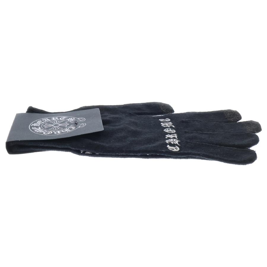 CHROME HEARTS クロムハーツ WORK GLOVES ロゴ グローブ 軍手 ブラック CHROME HEARTS（クロムハーツ） WORK GLOVES ロゴ グローブ 軍手
