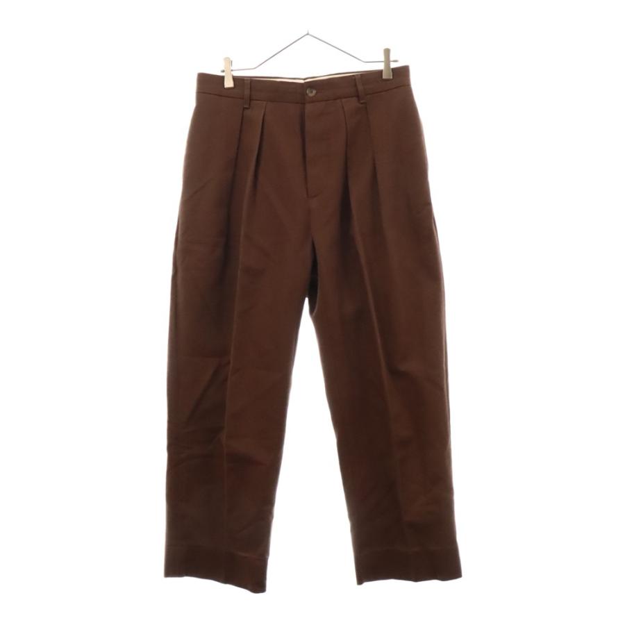 NEAT（ニート） USA製 2タック チノ ロングパンツ ブラウン : BRING