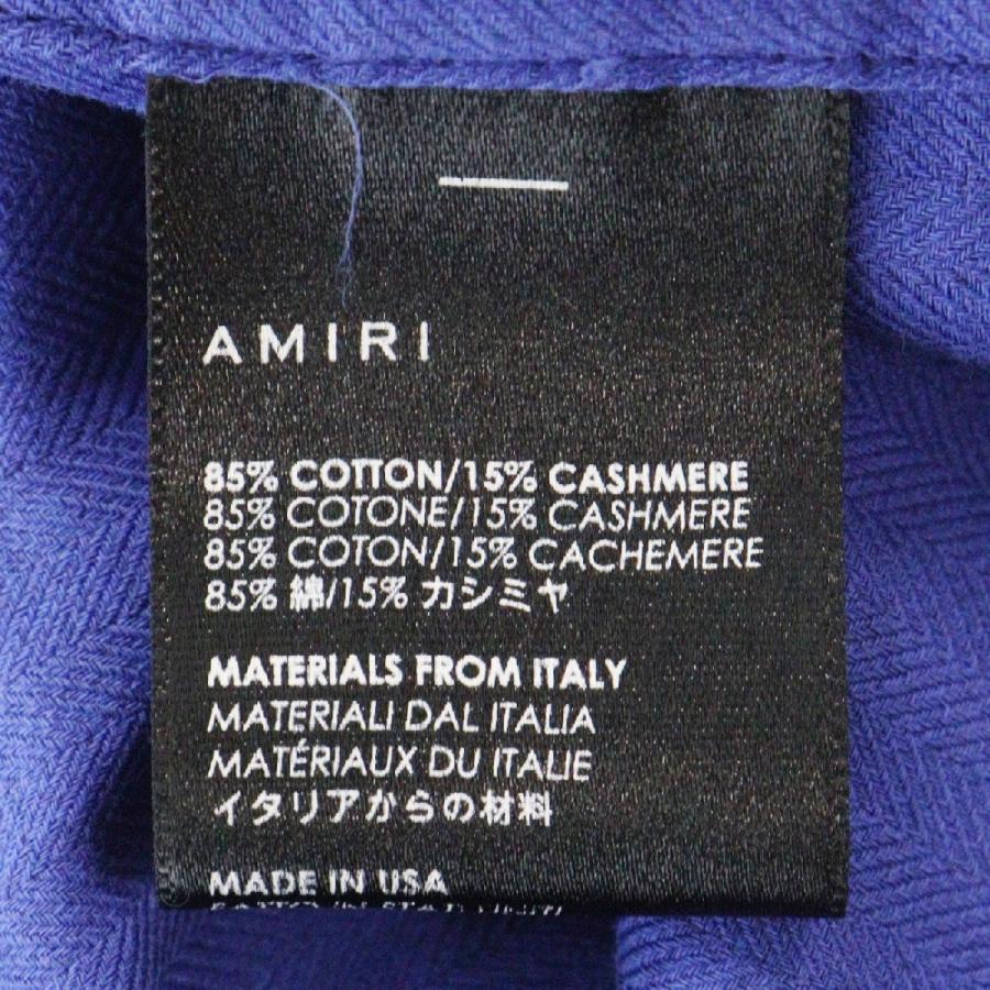 AMIRI（アミリ） Cashmere Check L/S Shirt カシミア混 チェック長袖