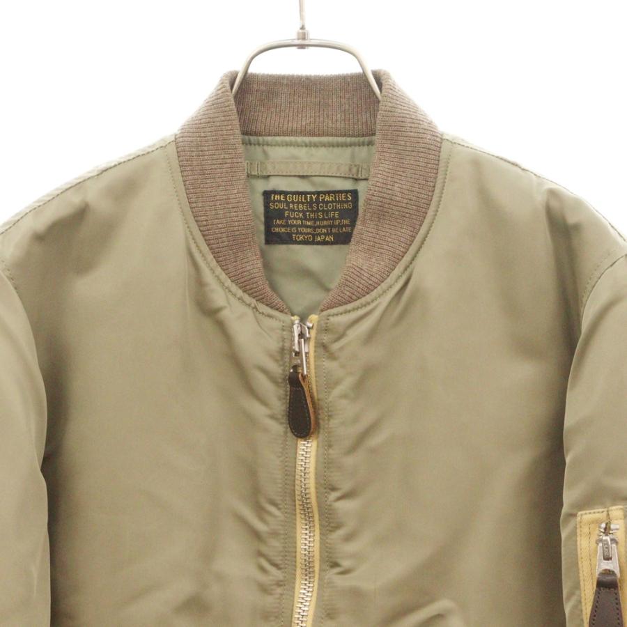 WACKO MARIA ワコマリア 14AW MA-1 ナイロン フライトジャケット WACKO MARIA ワコマリア 14AW MA-1 ナイロン フライトジャケット