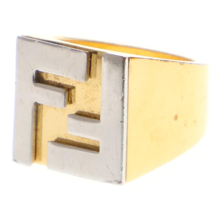 FENDI フェンディ フォーエバー スクエア FFロゴ リング : BRING Yahoo  