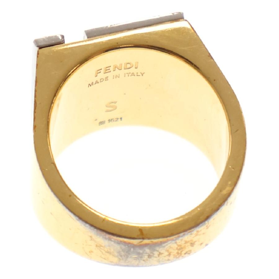 FENDI フェンディ フォーエバー スクエア FFロゴ リング : BRING Yahoo  