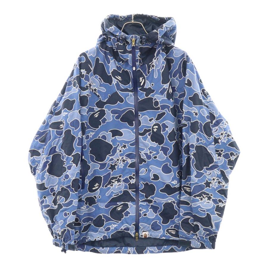 A BATHING APE アベイシングエイプ カモフラ柄 ナイロンジップ A BATHING APE アベイシングエイプ カモフラ柄 ナイロンジップ
