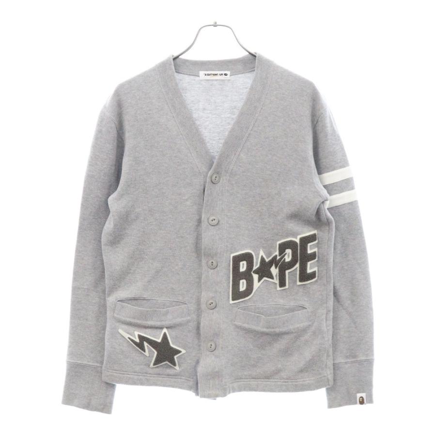 A BATHING APE アベイシングエイプ スターワッペン付き コットン  