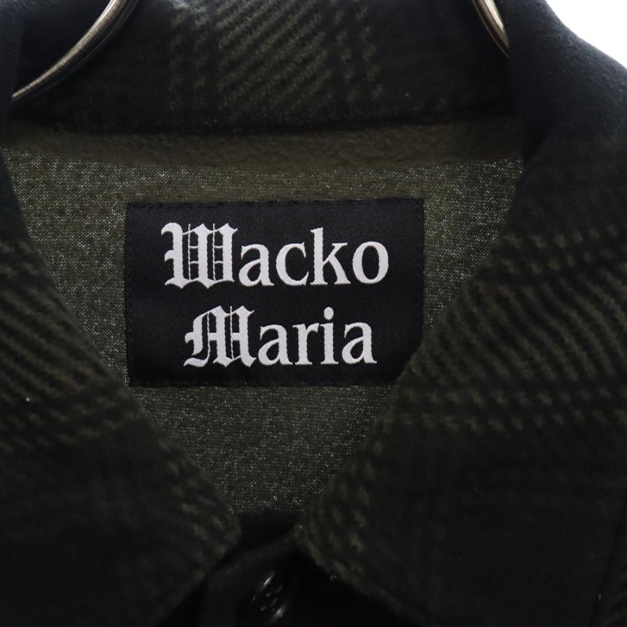 WACKO MARIA ワコマリア 23AW CHECK FLEECE SHIRT JACKET チェック 