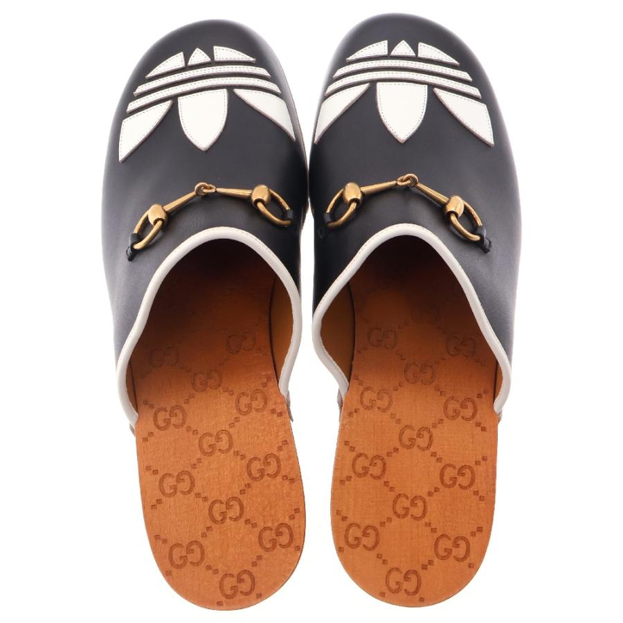 GUCCI グッチ ×adidas ホースビットレザークロッグシューズ アディダス