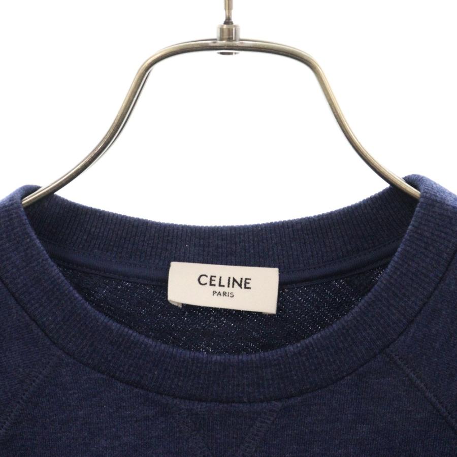CELINE（セリーヌ） 22AW カシミア混 ロゴ スウェット トレーナー